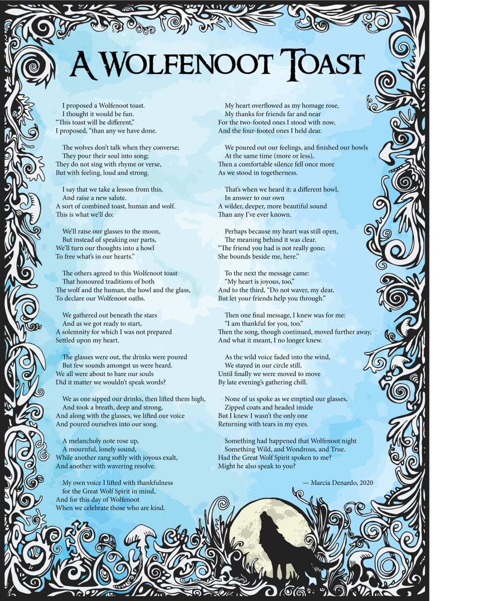 realwolfenoot's tweet photo. HAPPY WOLFENOOT!

We hope today is filled with animals, love, kindness, extra treats and cuddles, and snoot boops!

#wolfenoot2021 #wolfenoot https://t.co/gIFrEHBUPD