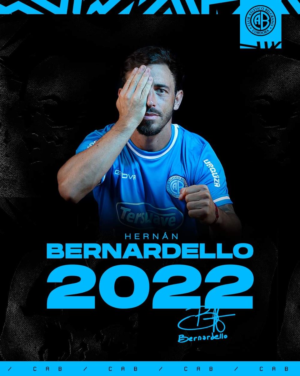 AGdeportesNews's tweet photo. #AGArgentina 🇦🇷 |📋✍ ¡NUEVO CONTRATO!

Hernán #Bernardello extendió su contrato con #Belgrano.

El volante firmó hasta diciembre de 2022.

📝Informa: @leandrotaborda_ https://t.co/lXLdQwvngi