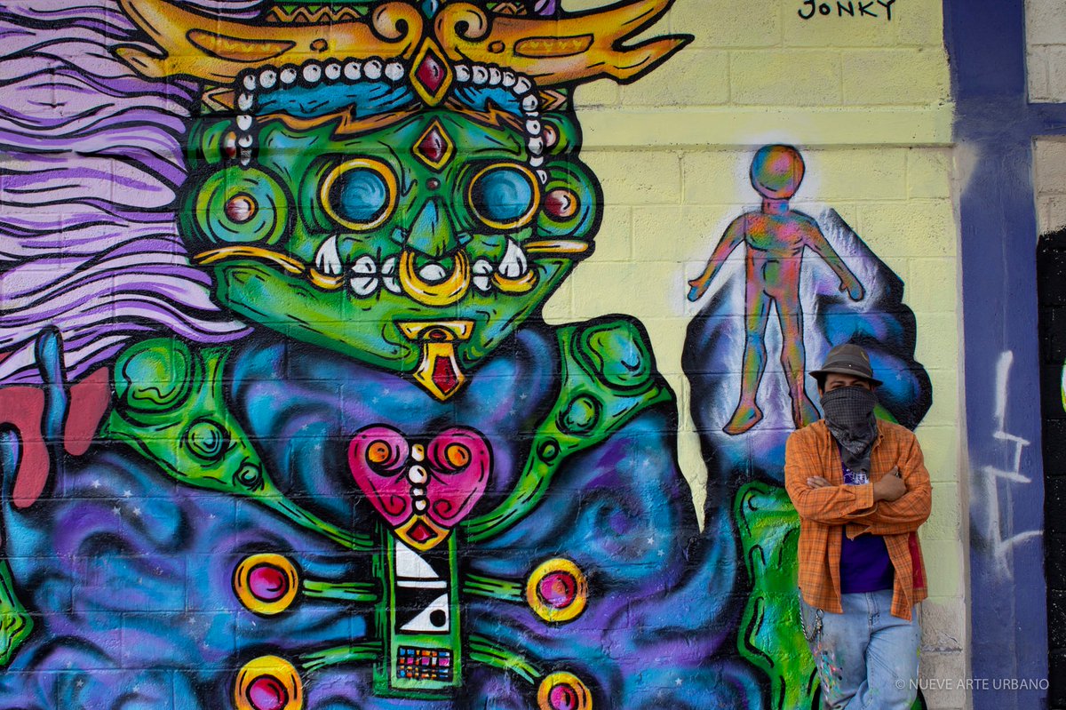 NueveArteUrbano's tweet photo. #Jonky, 2015
Arte público que nos invita a pensar “fuera de la caja”, recorrer la ciudad desde una dimensión #artística, llena de #color.
#NueveArteUrbano
#Incusa
#TodoEsUno
#PaxUrbana https://t.co/1yDZGAkBNf