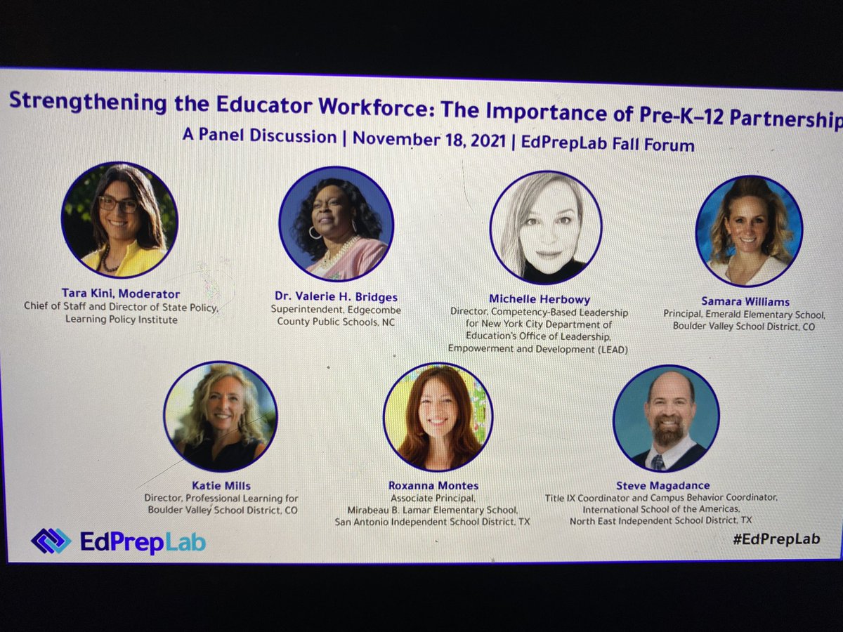Strong pre-K–12 partnerships are vital to high-quality #teacherprep. We’re proud to join in this work today around creating and supporting program and district partnerships with #EdPrepLab, an initiative of <a href="/bankstreetedu/">Bank Street College</a> &amp; <a href="/LPI_Learning/">Learning Policy Institute</a> to strengthen educator prep <a href="/SAISD/">San Antonio ISD</a>