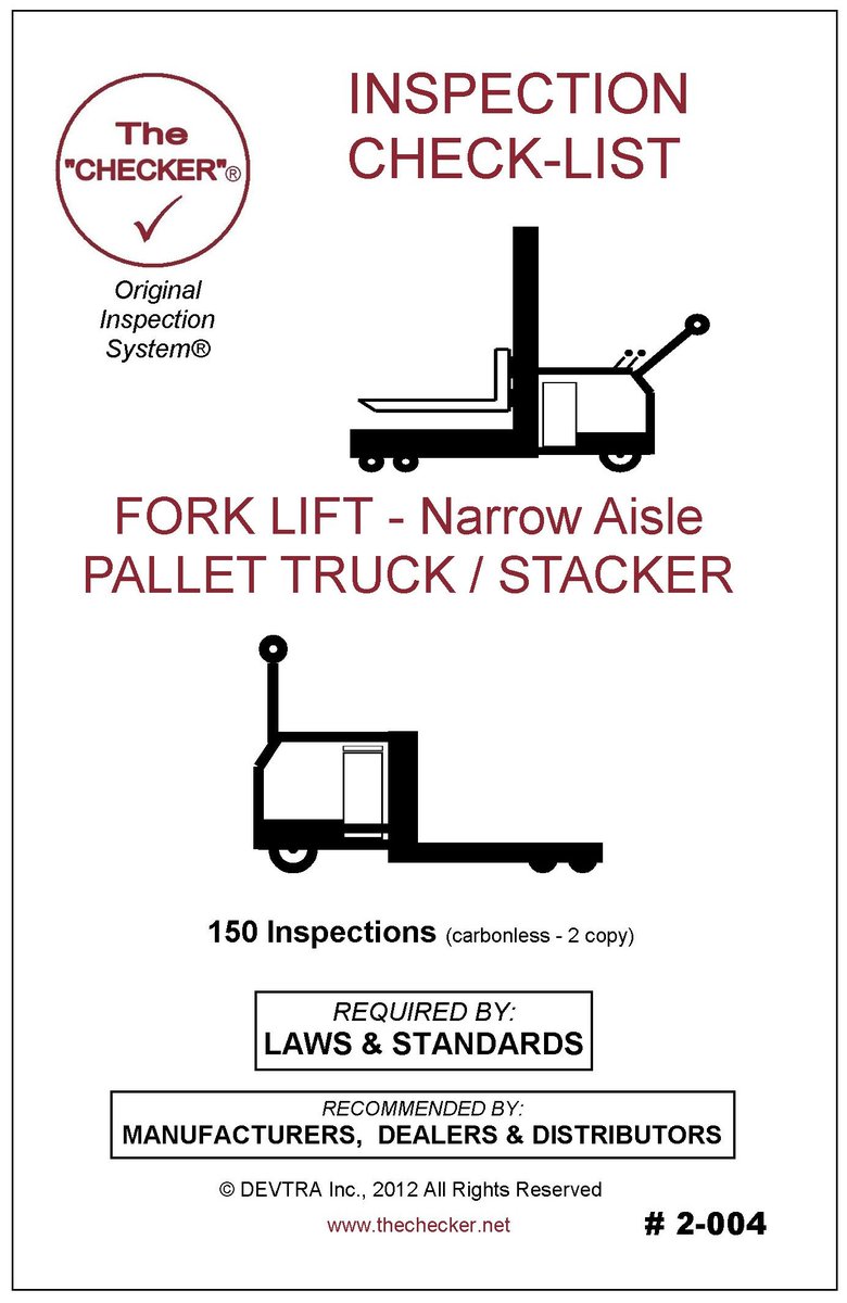 thecheckrr's tweet photo. Do you Inspect your Pallet Trucks / Walkies?  #walkies #narrowaisle #pallettruck #palletjack #forklifts #lifttruck #materialhanding #inspections #Safety #mfg #warehouse #distribution #equipmentdistributor  #SafetyManager https://t.co/QOqx3kDghS https://t.co/ivbk83M4gx