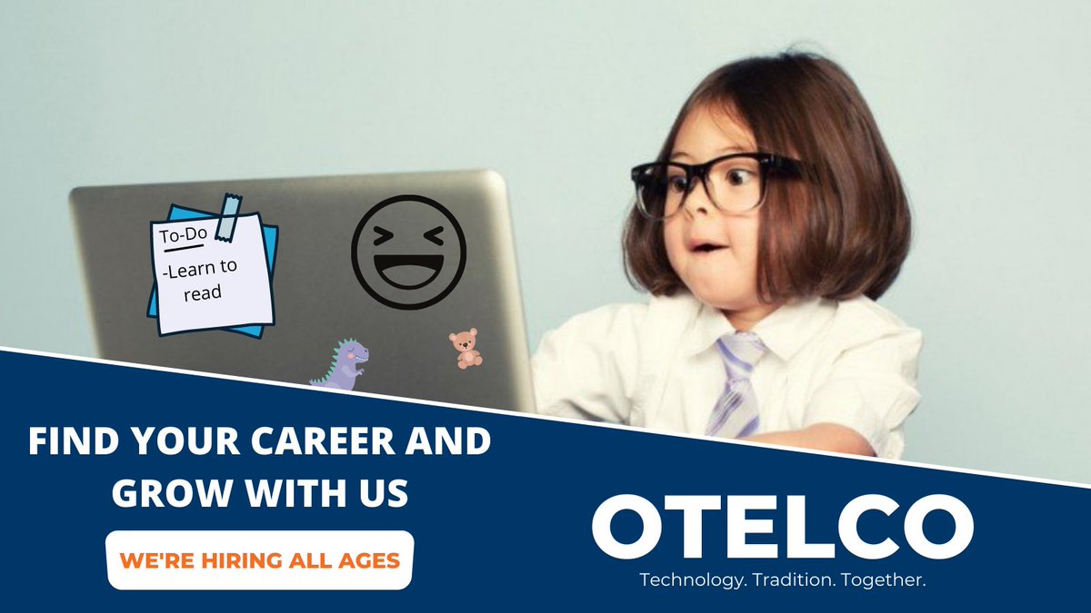 If you're looking for somewhere to grow your career, we may be able to help! Openings in Alabama, Maine, Missouri, and Vermont. Come join the OTELCO team!
hubs.ly/H0-PbGd0