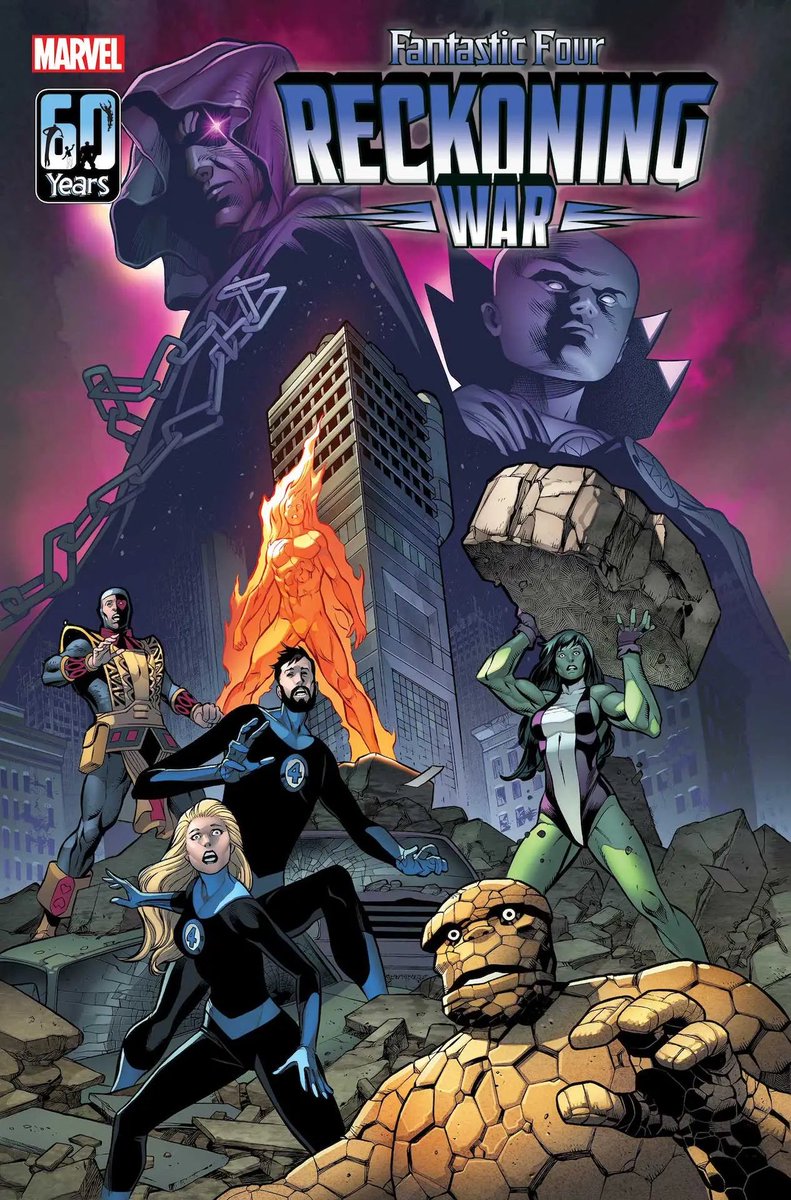 dano_cosmic's tweet photo. #FantasticFour: #ReckoningWar Alpha #1, February 2022!
✨
W-@DanSlott,A-#CarlosPacheco,covers by #CarlosPacheco,#BryanHitch, and #StefanoCaselli
✨
#Uatu #Watcher #SilverSurfer #SheHulk #JackofHearts #Unseen #FirstWar #Marvel #MarvelComics #MarvelCosmic https://t.co/5gjCPyMOOF