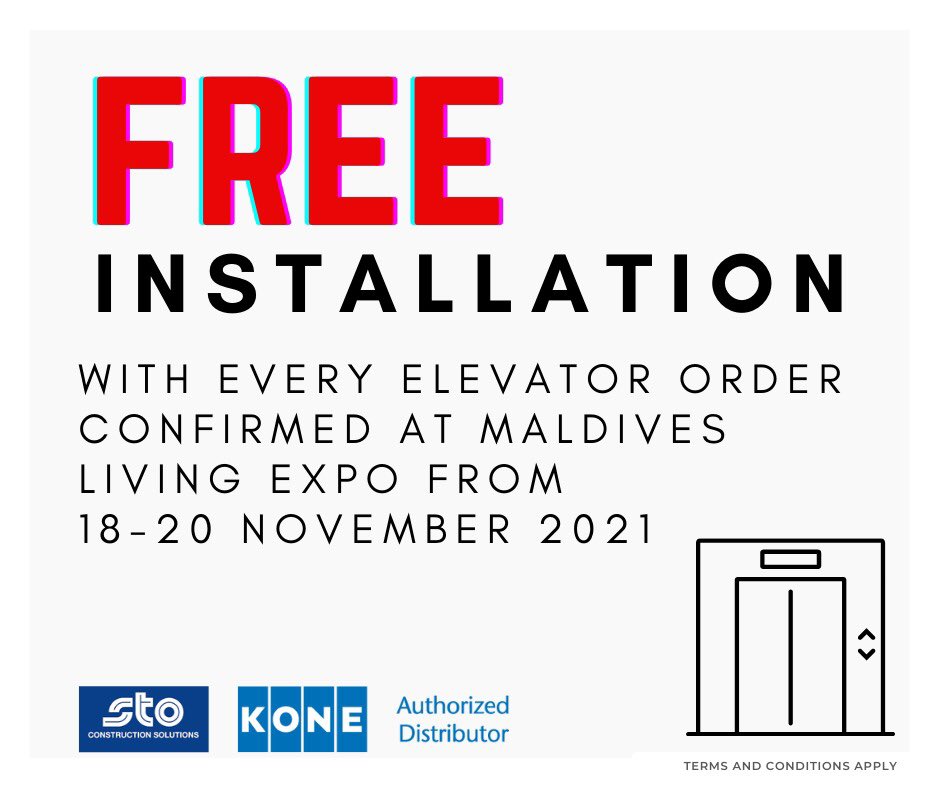 STOconstruction's tweet photo. Visit STO stall at Living Expo and get your KONE Elevator installation for free!
Hurry!!😁 https://t.co/n0GVat3sxd