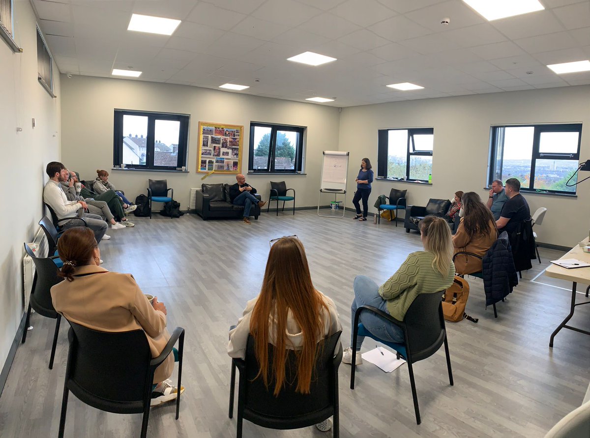 Brilliant day of volunteer training as part of our CiT Health &amp; Well-Being programme exploring how to understand and intervene effectively with adolescents, facilitated by the fantastic Bronagh Starrs <a href="/ExecOfficeNI/">The Executive Office</a> <a href="/BlackieRiverCom/">Blackie River</a> <a href="/PCA_SALLYG/">PCA@Sallygardens</a> <a href="/CRJIcentral/">CRJI Central</a>