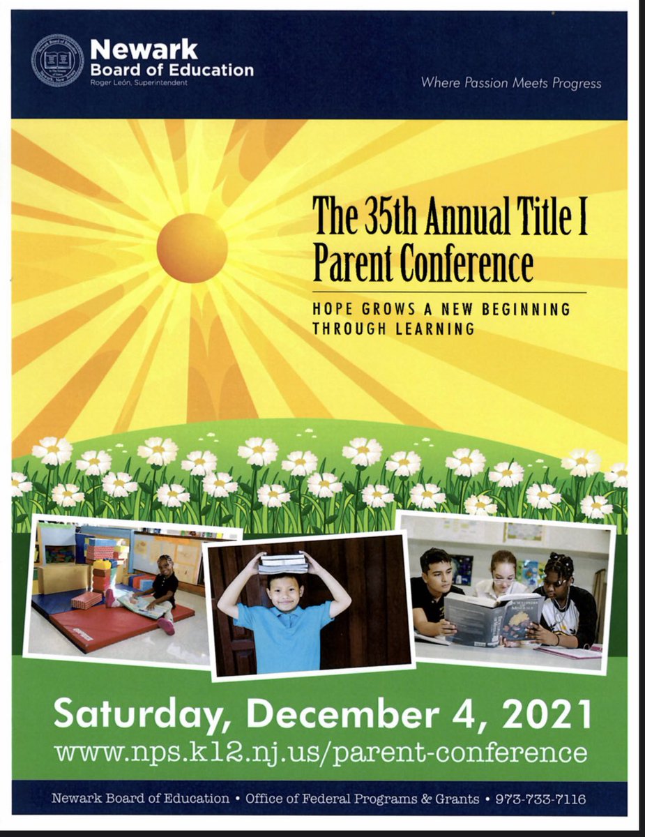 nps_speedway's tweet photo. 🔊🔊Speedway Family! The 35th Annual Title I Parent Conference is December 4!!🔊🔊 #newarkpublicschools #speedwayschool https://t.co/4Ku8xl4KK2