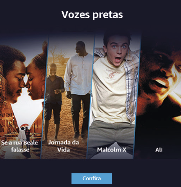 thecion's tweet photo. Ótimas produções na @PrimeVideoBR para o Mês da Consciência Negra. Só sugiro que deem uma revisada no algoritmo de vcs antes de mandarem o e-mail pra geral. https://t.co/9lz0vcsbuz