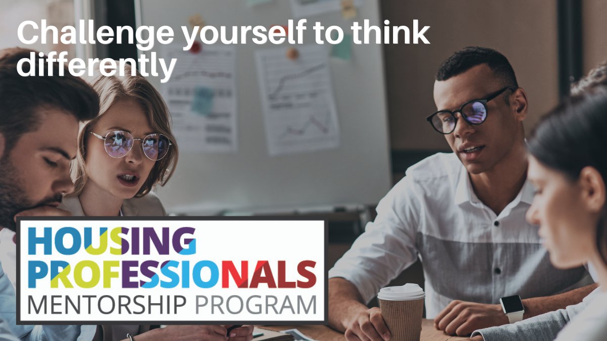 HPMP's programming challenges you to think outside the box. Our 'Thinking Redesigned' session, led by @RumeetBillan and <a href="/ramynassar/">Ramy Nassar</a> will help you create innovative solutions to the issues facing the housing sector. Sign up by November 30: hpmp-pmpl.ca