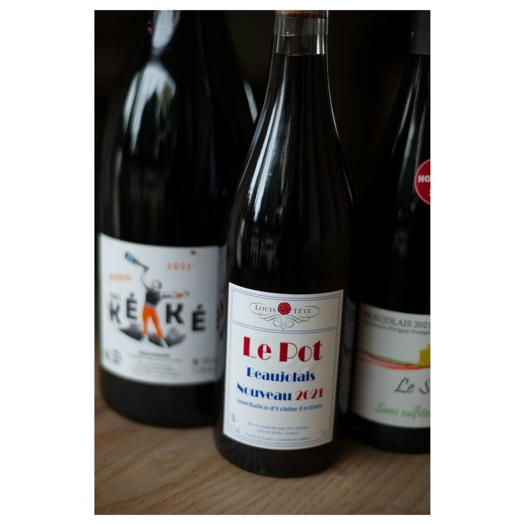 Le Beaujolais Nouveau est arrivé!!!⁠
⁠
Available by the glass and bottle from 4pm.⁠
⁠
#gamayallday #beaujolais #ilovegamay #gamay instagr.am/p/CWbDe4atccp/