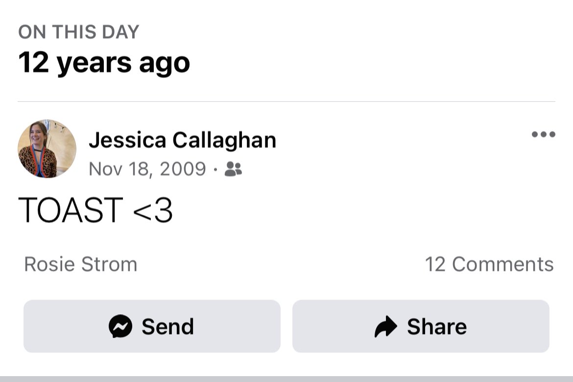 Jmmcally's tweet photo. Nothing was off limits for me to post as my Facebook status in 2009. https://t.co/XTLhfFaCP2