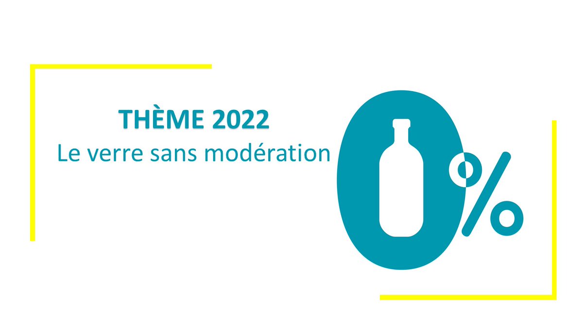 A l'heure où la tendance des boissons alcoolisées sans ou faiblement dosé en alcool s'installe dans les habitudes de consommation 🍷
Nous vous dévoile le thème des #VDA2022 : le verre sans modération !