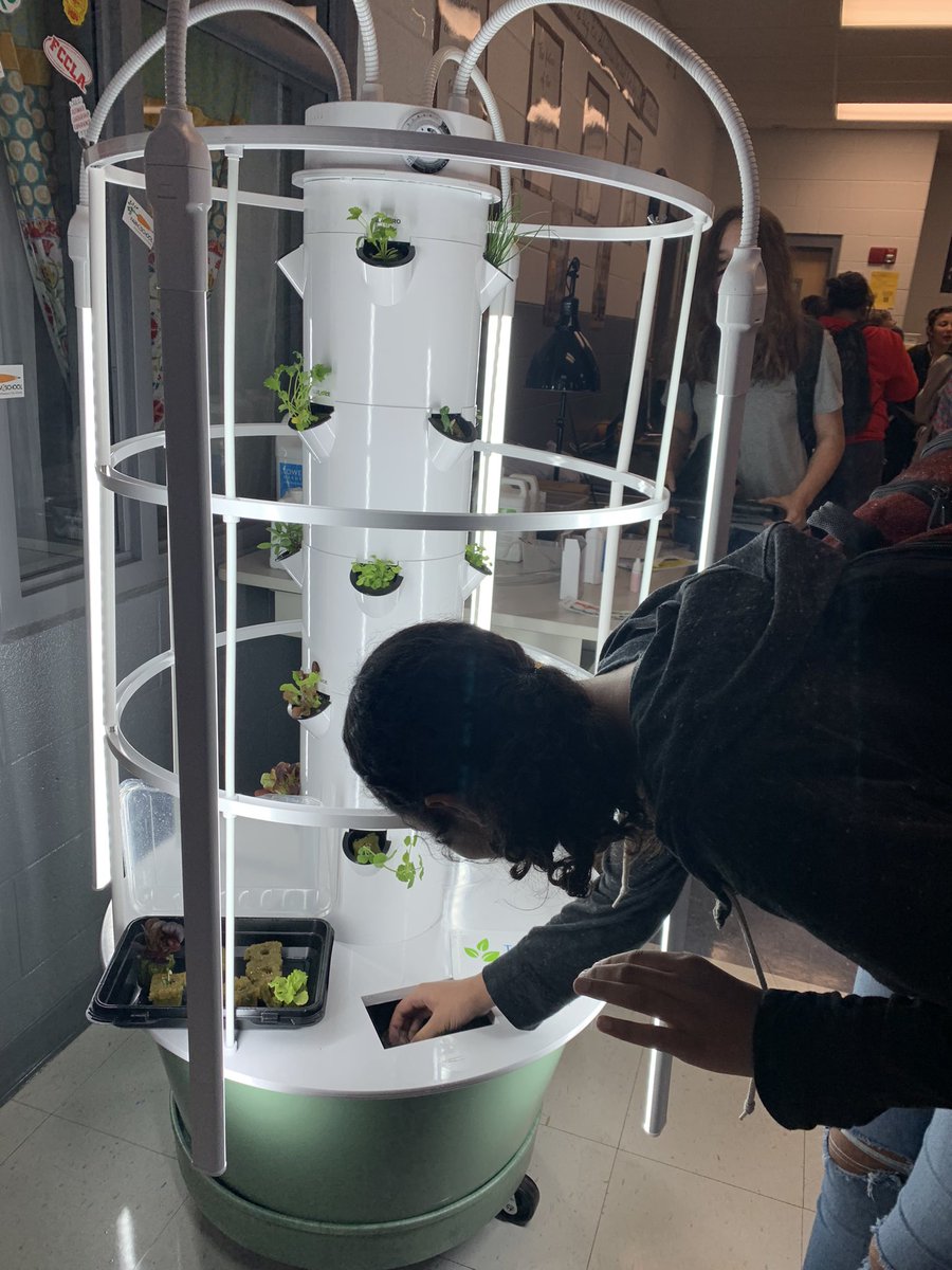 SCMSFCCLA's tweet photo. Checking our PH levels. Trying to balance it out. #TowerToTable @SCMFalcons https://t.co/cJreQ9gpIr