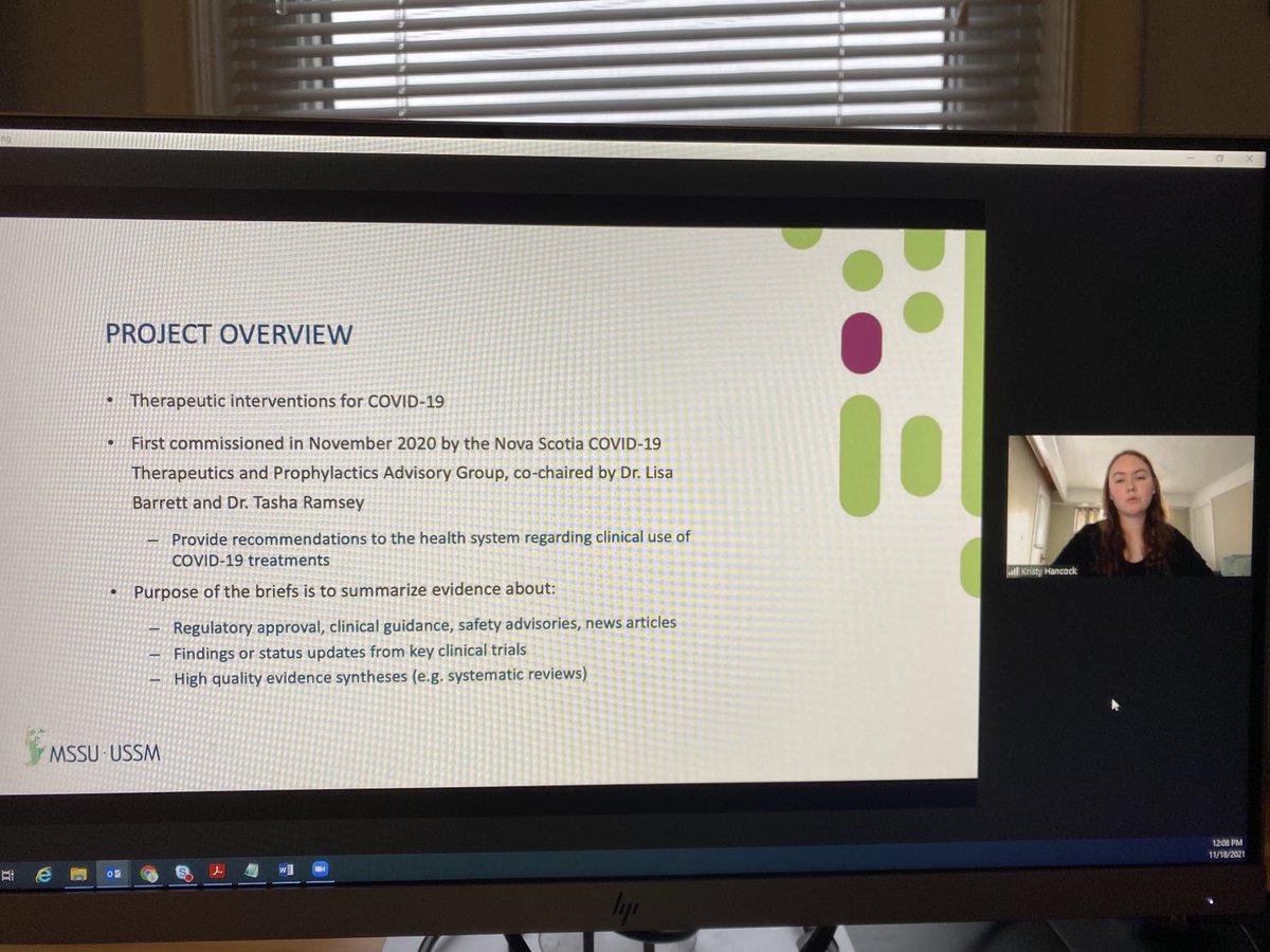 maritimespor's tweet photo. #KeepingUpWithKT is back! ⁦@kristycourtenay⁩ is kicking things off with a look at living evidence syntheses to summarize evidence on potential #COVID19 therapeutics 🏷 ⁦@limnby⁩ ⁦@LisaBarrettID⁩ https://t.co/RQ4V43Y82b