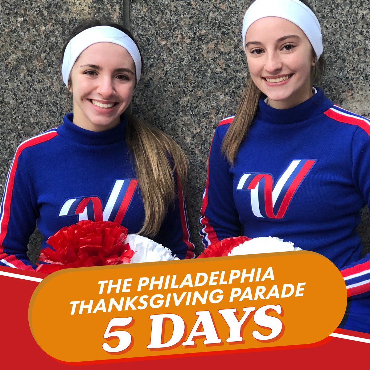 VarsitySpirit's tweet photo. All smiles because we get to see our #VarsityPhilly All-Americans in 𝟱 𝗱𝗮𝘆𝘀! 😊😃😍 https://t.co/CzlVIWVHry