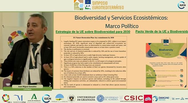 lifeadaptamed's tweet photo. Juan Miguel González presenta @LifeWatchERIC, la infraestructura virtual europea de #ciencia y #tecnología para la investigación sobre la #biodiversidad y los #ecosistemas - simposio final #LIFEAdaptamed 
https://t.co/J57OhTs2uI https://t.co/MDHNe15Mye