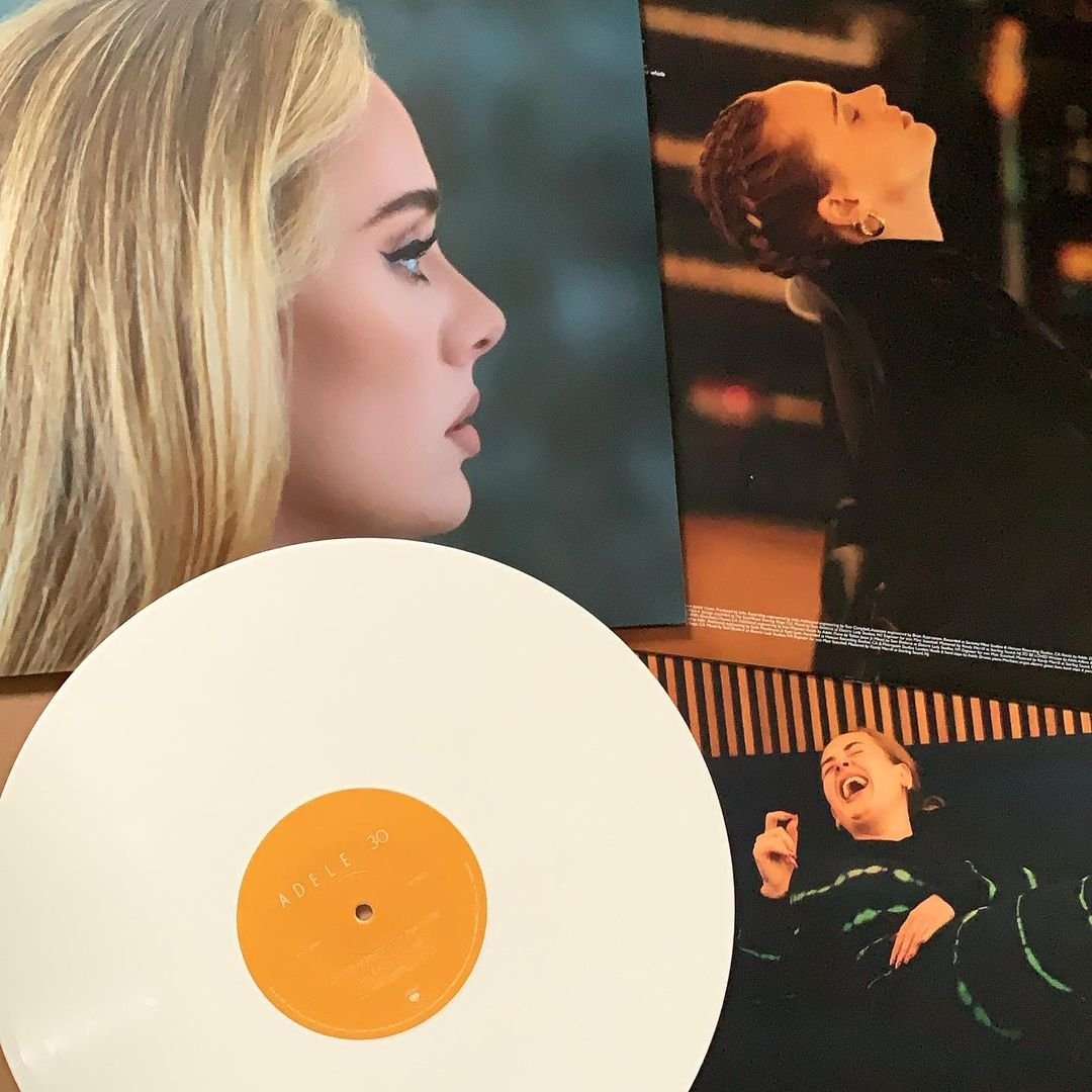 Adelettes on X: 🤍Adele @Adele - 30  white Vinyl #Adele