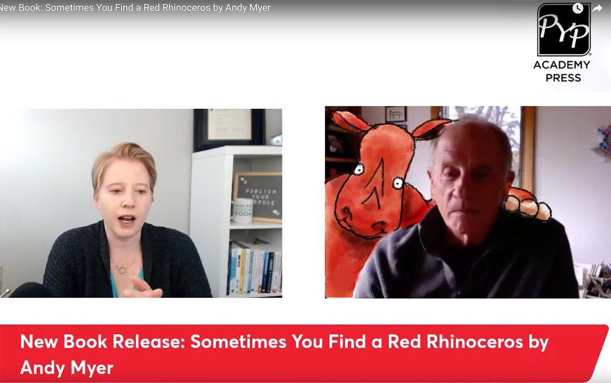 In case you missed Andy Myer’s interview abt Sometimes You Find a Red Rhinoceros here it is - 
youtube.com/watch?v=reAF11…
#kidlit #kidlitart #childrensbooks #childrensbookauthors #scbwi #eastwestliterary