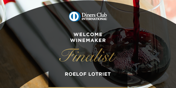 DinersClubSA's tweet photo. @roelof_lotriet #DCWinermaker 2021 welcomes you and your wife! We hope you enjoy the night of exquisite food and wine. Good luck. https://t.co/0JwU22YH3i