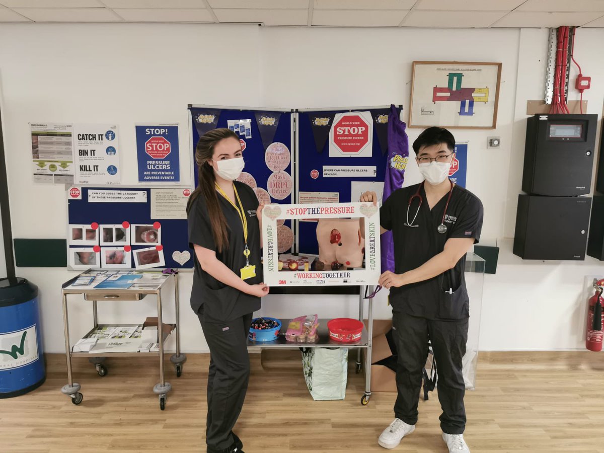 Ros Poole, RGN,DN,QN (@rospooleros) on Twitter photo What a great response to STOP THE PRESSURE DAY 2021. So many of our multidisciplinary colleagues including Medical Students, AHP’s and Nursing staff came to meet us and ask what they can do to reduce pressure risk to our patients.
<a href="/WUTHstaff/">WUTH Staff</a> <a href="/TissueWuth/">Tissue Viability WUTH</a> @wuthnhs <a href="/STPressure/">Stop The Pressure</a> What a great response to STOP THE PRESSURE DAY 2021. So many of our multidisciplinary colleagues including Medical Students, AHP’s and Nursing staff came to meet us and ask what they can do to reduce pressure risk to our patients.
<a href="/WUTHstaff/">WUTH Staff</a> <a href="/TissueWuth/">Tissue Viability WUTH</a> @wuthnhs <a href="/STPressure/">Stop The Pressure</a>