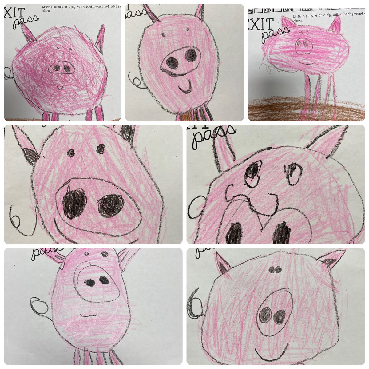 Poni3kj's tweet photo. DCEKBears CKLA Knowledge today …. You guessed it PIGS! Did you know pigs are smarter than dogs?!?? #DCEKBearsfun https://t.co/Xqg3njgA8H