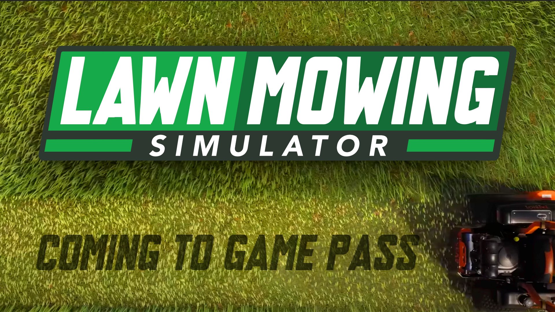 Lawn Mowing Simulator 🌱 Skyhook Games on Twitter "Psst. Lawn Mowing