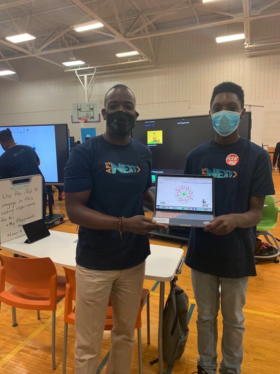 Learning from a coding genius!! @Samwich_Woods from Long MS. He is going to change the 🌎🌟 @lisa_hill41 @APSITSdawson @apsupdate @APSInstructTech @ahrosser @DrLisaHerring