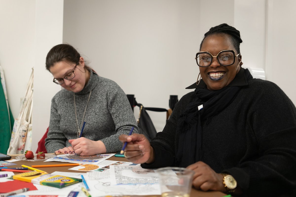 ColaMuseum's tweet photo. The next FREE First Thursday at the CMA is only two weeks away! We're open until 8pm with free admission courtesy of @bcbssc. Sip &amp; Scribble with FAAAC and meet the artists of new exhibition 22 South Carolinians on its opening day >> 

#CMAFreeDays #22SC #FAAAC https://t.co/iy0BH0KJky