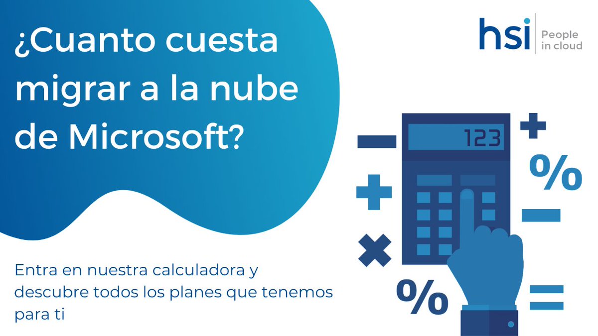 ¡Estás a un clic de descubrirlo! 🔛 Conoce nuestro planes de acompañamiento a Microsoft 365 y escoge el que mejor se adapta a ti
link.hsi.es/calculadora365