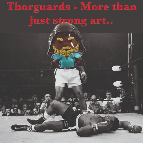 My <a href="/ThorGuards/">ThorGuards ⚒️</a> are performing strongly. Floor going up. But sellers are crayyyyzeee, such an opportunity holding one (or more of these). #ThorGuardsUnite