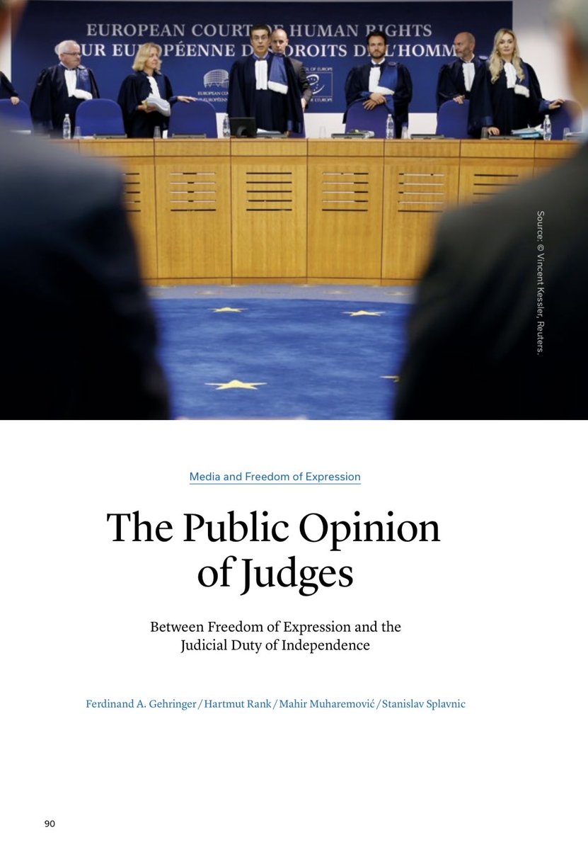 jAlfonsoHerrera's tweet photo. Una muy interesante nota que nos comparte el prof. Hartmut Rank [⁦@KASiusLA⁩]:

«La opinión pública de los jueces: entre la libertad de expresión y el deber de la independencia judicial».

Temas de nuestro tiempo:

https://t.co/ckIz4y7bkx https://t.co/KKccmU0JEz