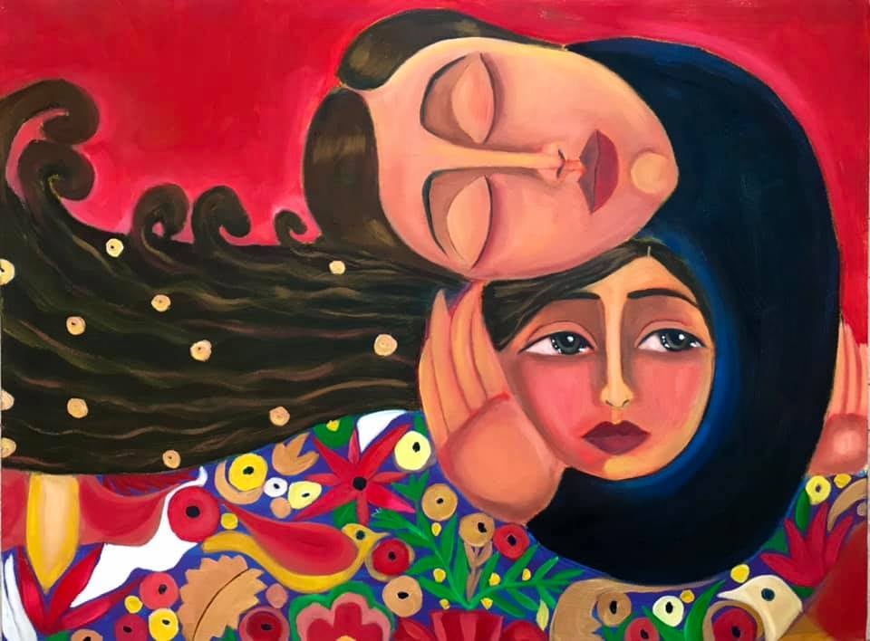“i do not know what it is about you that closes and opens;only something in me understands the voice of your eyes is deeper than all roses” ― e.e. cummings art by Malak Mattar