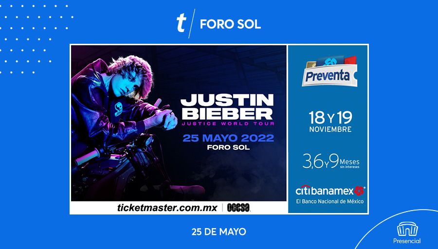 Ticketmaster_Me's tweet photo. 🤩 En estos momentos te puedes unir a la fila virtual para adquirir tus 🎟🎟 y escuchar los éxitos de @JustinBieber en su regreso a México 🙆‍♀️🙆‍♂️

Recuerda crear tu cuenta o iniciar sesión en nuestro sitio web previamente 👇
https://t.co/iWnNgzEBde https://t.co/BtCxdG9Nme