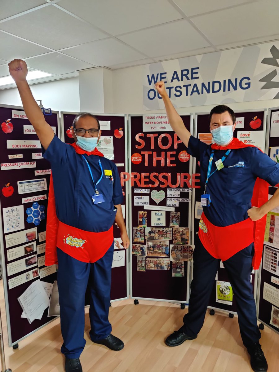 Give our Stop The Pressure Superheros, Shaiju and Mark from the ORC team, a pressure relieving wave 👋👋 🦸‍♂️🦸‍♂️