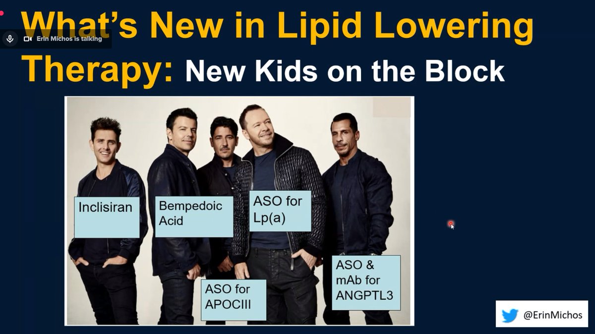 Excellent @UofLMedicine grand rounds by @erinmichos on lipids, risk assessment (CACS)– multiple options available or in development @kentuckyacc @nationallipid @lipidjournal #SouthAsianCVD @uofl #PowerofU #WomenInMedicine @ASPCardio @foundationofnla @heart_scct @StevenPJones