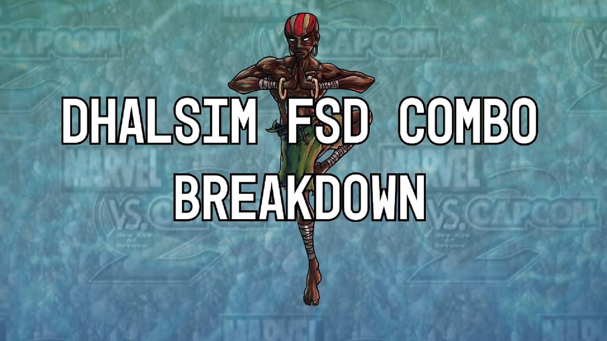 Magnetro does a step by step breakdown of Dhalsim's FSD Combo in Marvel vs Capcom 2 - on a Hit Box!

youtu.be/TIS0_JveDus

#HitBox #MvC #MvC2