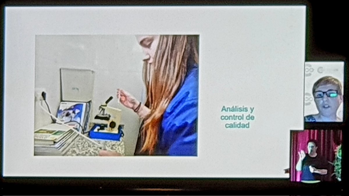 Comunicaciones de centros. <a href="/IESLuces/">IES Luces Colunga</a> proyecto "Uso de microalgas en las actividades agrarias: los purines de residuo a recurso"
Marisol Martínez (directora del centro)
#EconomíaCircular #FP #innovacion
 <a href="/GobAragon/">Gobierno de Aragón</a> <a href="/educaciongob/">Ministerio de Educación, FP y Deportes</a> <a href="/mitecogob/">Transición Ecológica y Reto Demográfico</a> <a href="/ComisionEuropea/">Comisión Europea en España</a>
