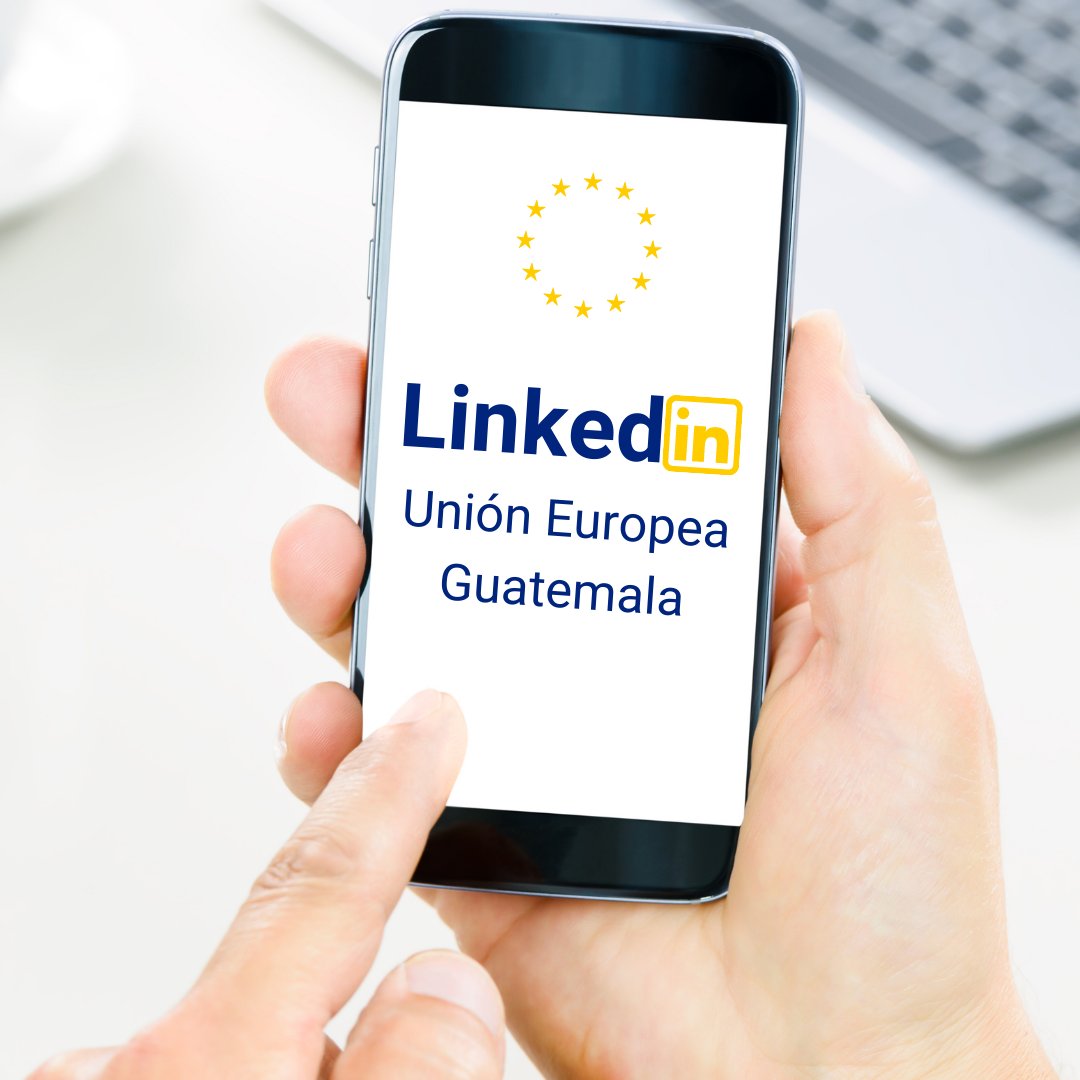 UEGuatemala's tweet photo. Te invitamos a seguir nuestro nuevo perfil en linkedin. Encontrarás contenido de interés de cooperación entre la #UniónEuropea y #Guatemala 🇪🇺🤝🇬🇹
👉https://t.co/VnI5o0KfsQ  #UEGuatemala https://t.co/GBMpktgmuN