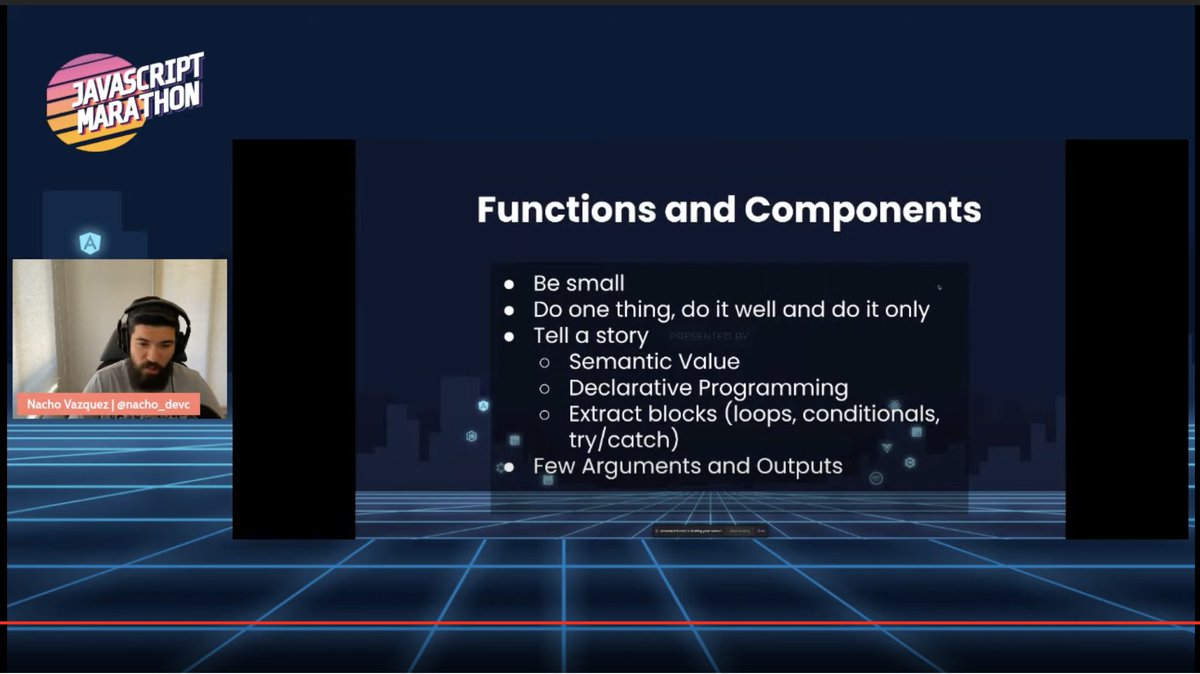 ThisDotMedia's tweet image. #JavaScriptMarathon
๐ฅICYMI here are the key takeaways with functions and components in #ReactJS!
๐ youtube.com/watch?v=Zz_xeNโฆ
