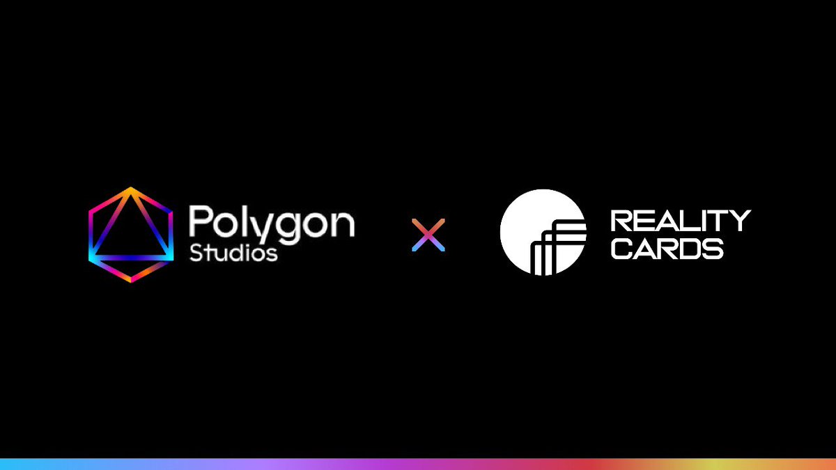 0xPolygonEco's tweet photo. 🥳We are happy to welcome @Realitycards to the @_PolygonStudios  partner family

They are using @0xPolygon  to turn real world events into collectible #NFT trading cards!

🌏Check out more about them
➡️"https://t.co/ADSRZpjfl1" https://t.co/nzb9mLoX21