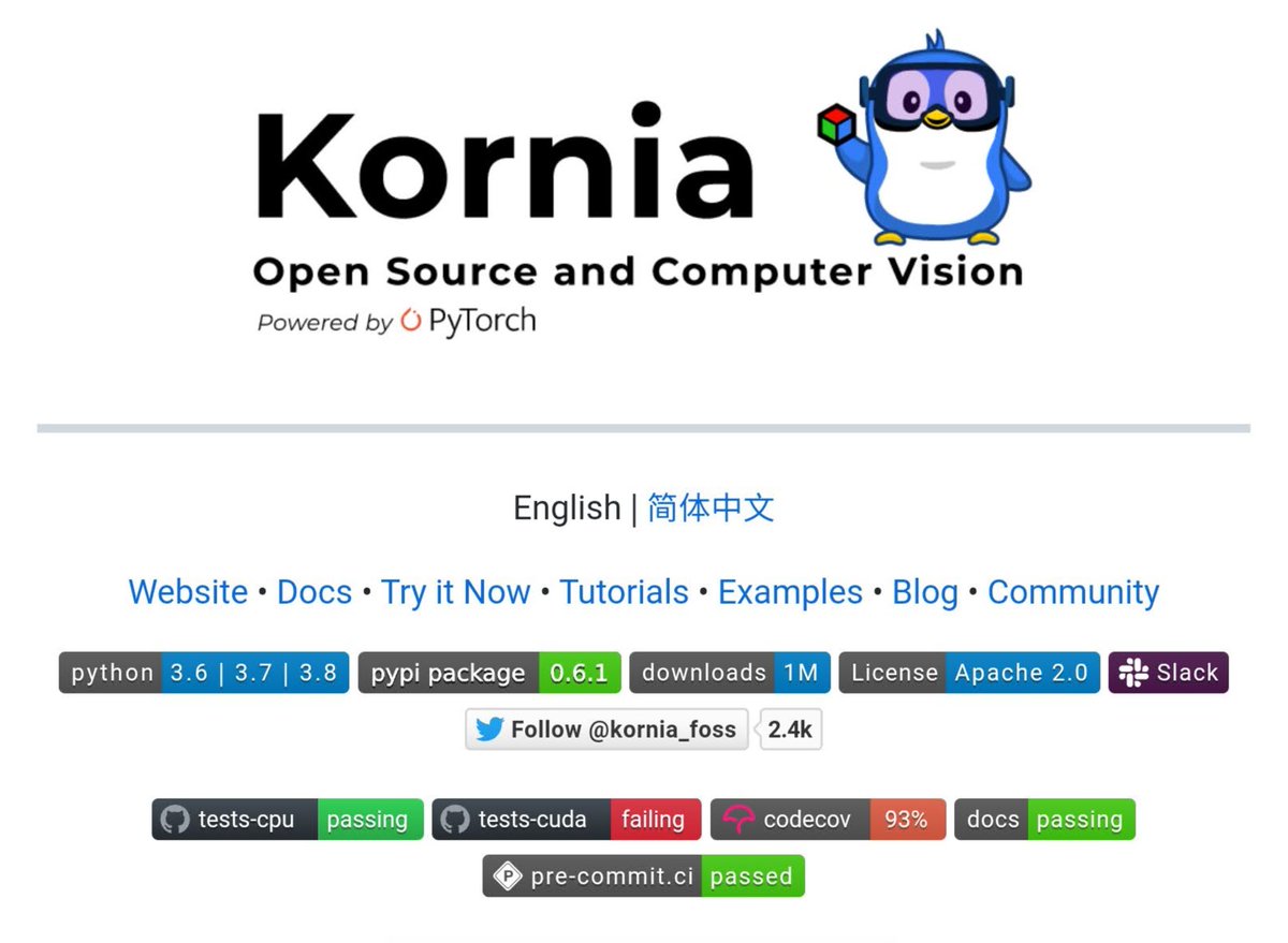 philipvollet's tweet photo. Kornia is a differentiable computer vision library for PyTorch

It consists of a set of routines and differentiable modules to solve generic computer vision problems.

https://t.co/lVfc7jzRKx https://t.co/2qTLmbPM6Q