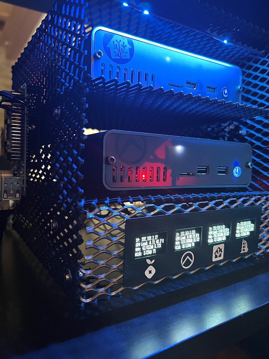 BangerTECH's tweet photo. kleines “Side-Project” ;-) #Pihole #openHAB #homeassistant #raspberrymatic https://t.co/kZAK1aTqyN