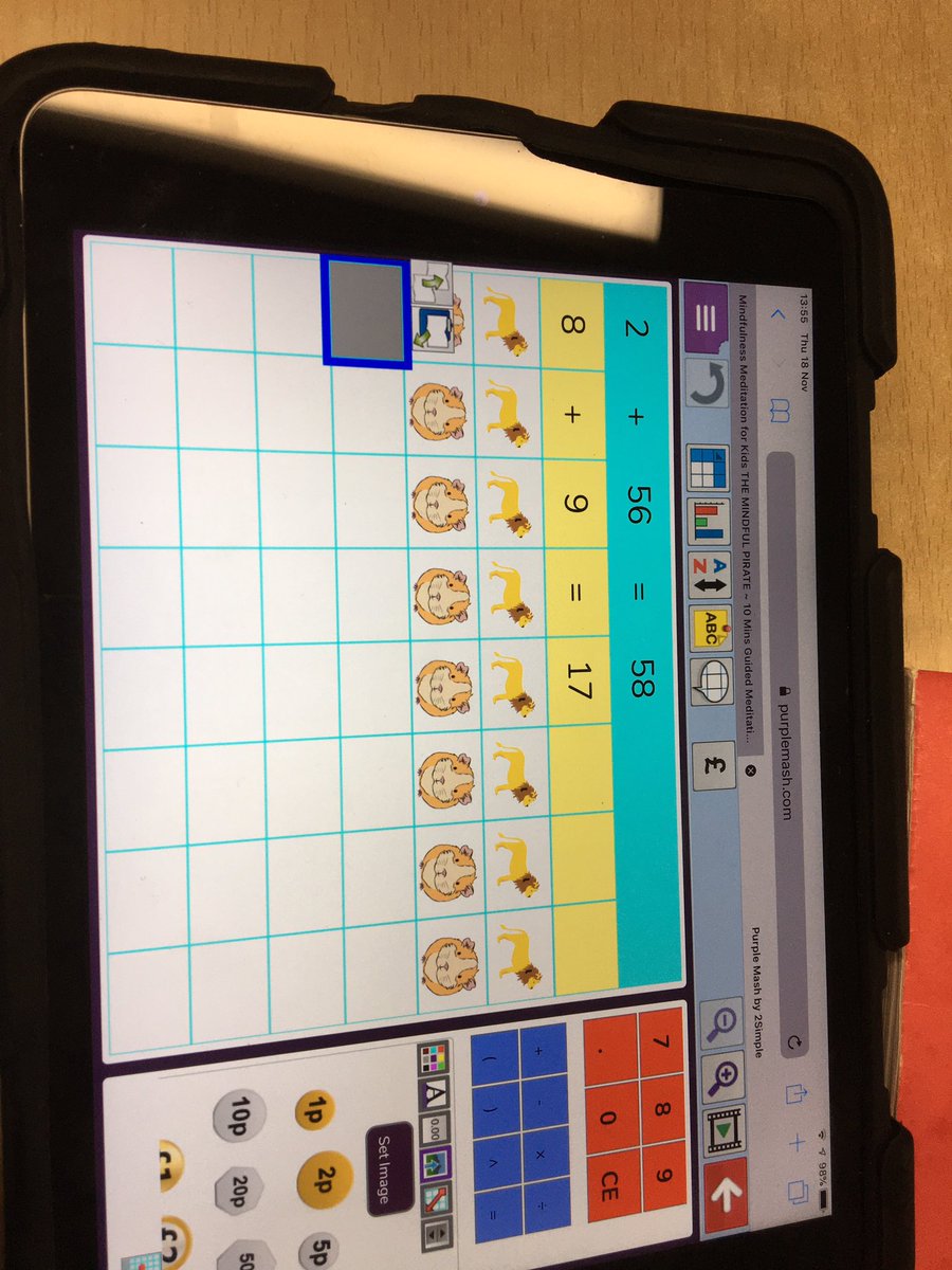 Today Elm have been reviewing their knowledge of spreadsheets .