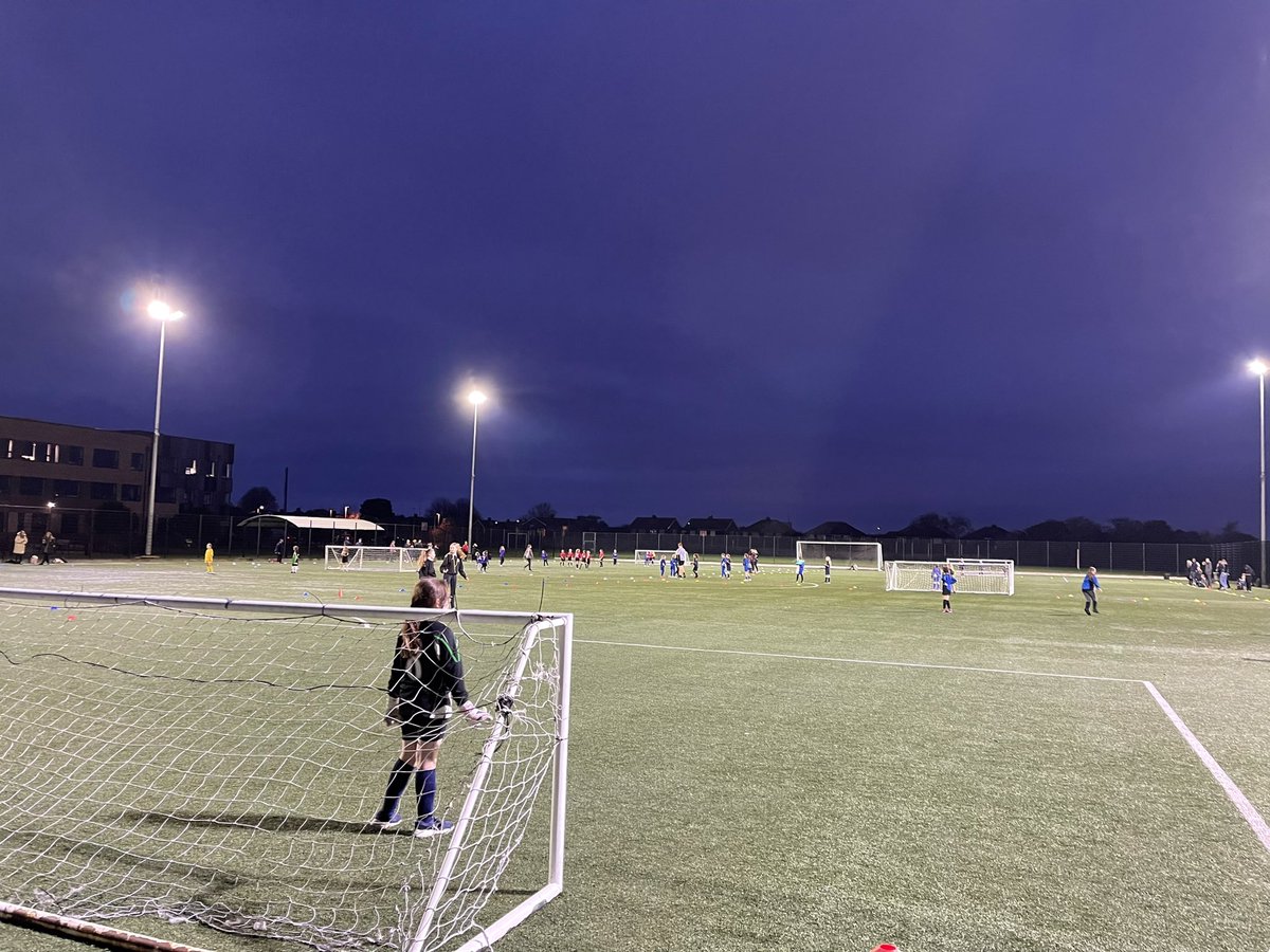 Thursday night lights!! Year 3/4 girls Football <a href="/tlasportandtech/">TLA Sport & Nutrition</a>. 8 teams competing for their schools