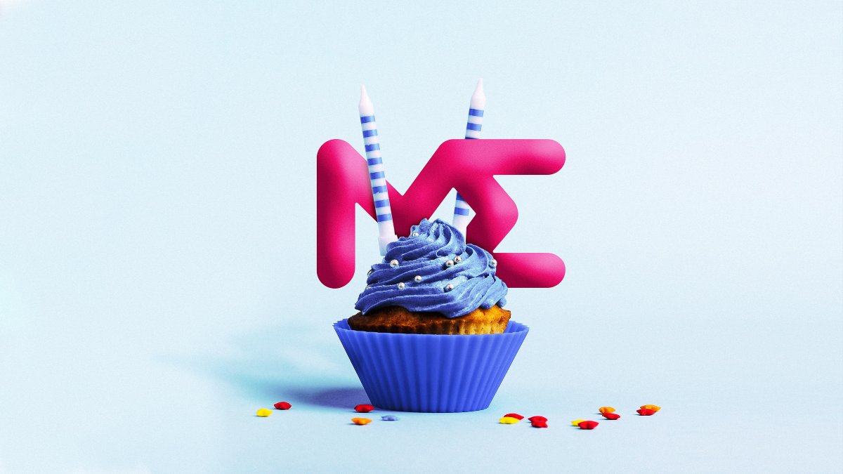 MagicEden's tweet photo. 🎂🥳 #MagicEden is 2 months old today! We remain BULLISH. Thank you everyone for growing with us. 

We've achieved...
836K+ SOL in trading volume
200K+ average daily visitors
15 min on average per session

...making us the top destination for creators and collectors on Solana 👊🏼 https://t.co/oKFuZdUvCp