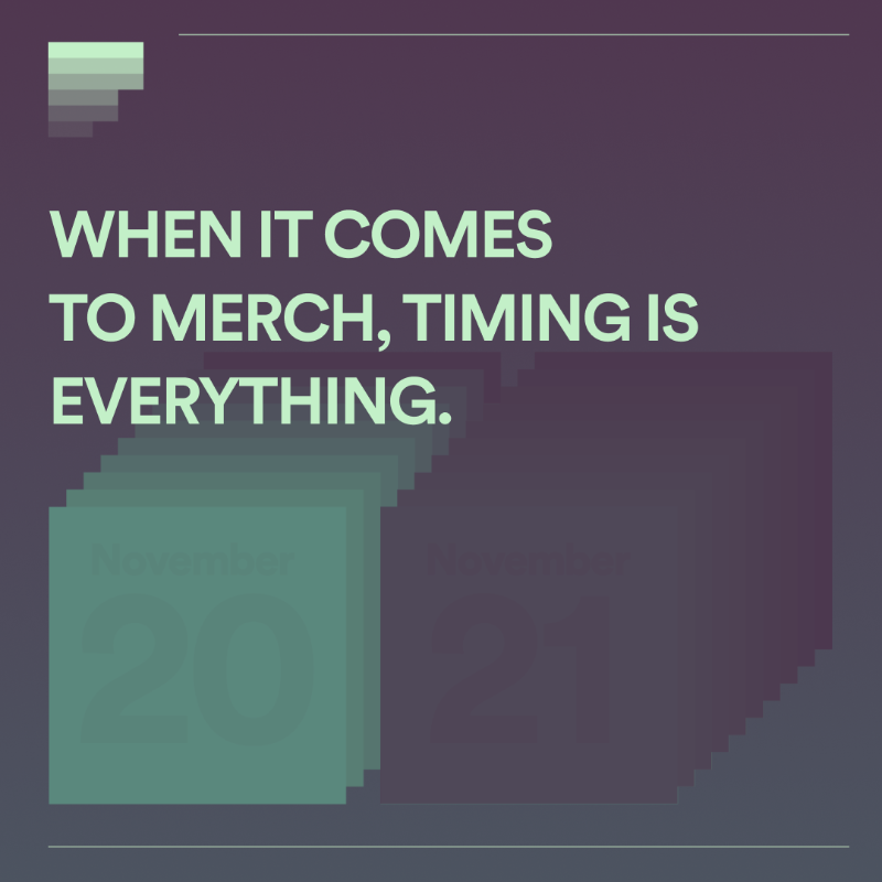 spotifyartists's tweet photo. According to Spotify data, more clicks on artists’ merch happen on the weekends 📅
Ready to level up your merch game? We’re sharing more #FanStudy insights on all things merch 👕💿