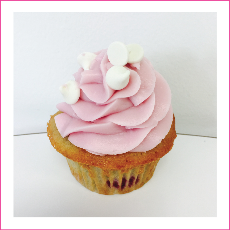 WHITE CHOCOLATE RASPBERRY :: Our delectable #WhiteChocolateRaspberry cupcakes will be in our cupcake cases each Mon & Thurs this month! Enjoy sweet raspberries baked into a fresh vanilla cake topped with raspberry cream cheese icing & white chocolate chips freshcupcakes.com/flavors