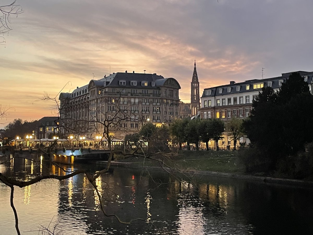 Duboule's tweet photo. #SoooCool to be back to Strasbourg, my second home town. So many good memories- So many friends๐ https://t.co/1Zc4w1D4Pm