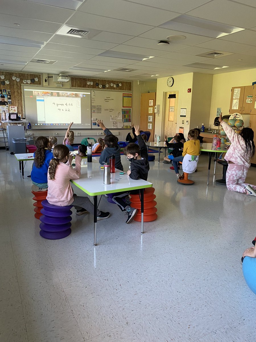 We had a busy morning today reviewing multiplication strategies with Jeopardy, and Zooming with <a href="/gregtangmath/">Greg Tang</a> to expand our math knowledge!