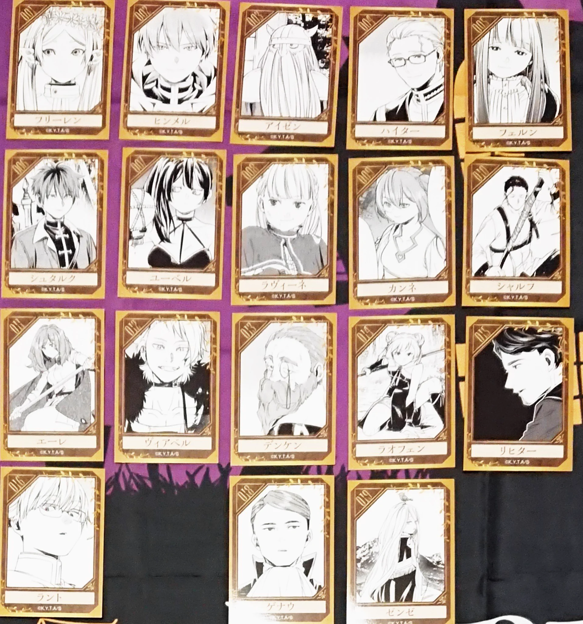 葬送のフリーレン HMV 入場特典　20枚セット HMV&BOOKS（HMV）公式 on X: 