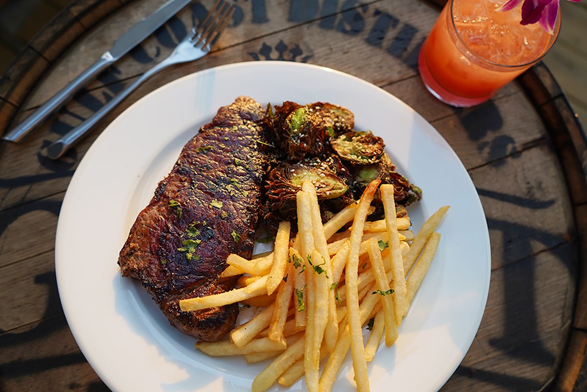 Heard about our Allocated Steak Night from friends? Taste what they've been raving about tonight from 4pm-9pm! We're offering:

. 12 oz Boneless Certified Angus Beef Ribeye + 2 sides
. 18 oz Bone-In Certified Angus Beef Ribeye + 2 sides
. 12 Prime NY Strip Steak + 2 sides